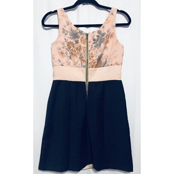 Handcut by Preloved Womens Size XS Ki Ki A Line Dress Sleeveless Floral Y2K - Picture 4 of 7